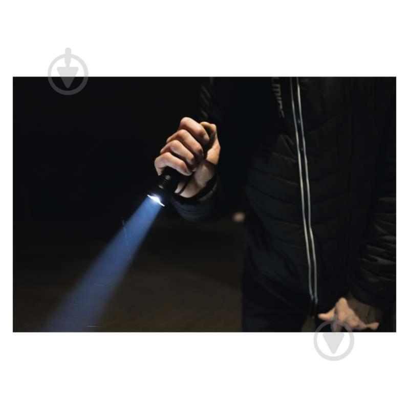 Ліхтар Emos 2xAAA метал фокус 120 Lm чорний P3113 - фото 4