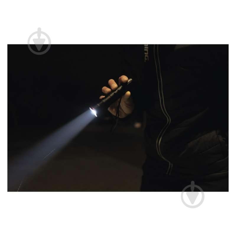 Ліхтар Emos 2xAAA метал фокус 120 Lm чорний P3113 - фото 3