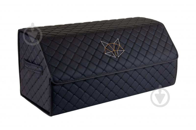 Сумка автомобильная ECO L 30x30x65 см Low Poly Fox EVAtech черный - фото 1 Сумка автомобильная ECO L 30x30x65 см Low Poly Fox EVAtech черный - фото 1