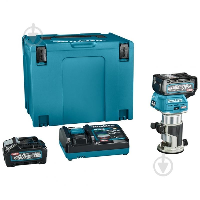 Фрезер Makita XGT 40 V MAX RT001GM210 - фото 5 Фрезер Makita XGT 40 V MAX RT001GM210 - фото 5