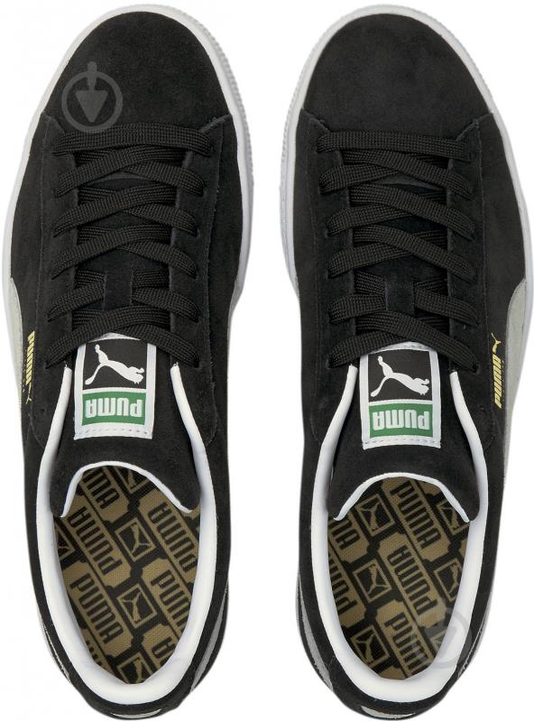 Кроссовки мужские демисезонные Puma Suede Classic XXI 37491501 р.42 черные - фото 6