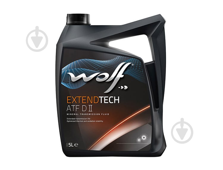 Масло трансмиссионное WOLF ExtendTech ATF DII ATF 5 л (8305207) - фото 1