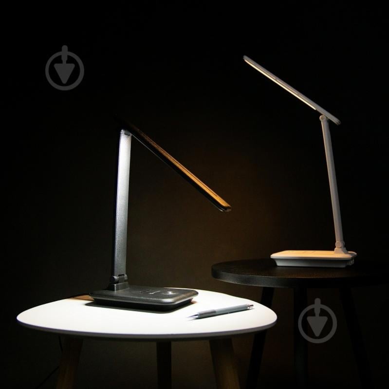 Настольная лампа аккумуляторная Electro House с функцией повербанка 1x10 Вт белый EH-TB-01W - фото 5