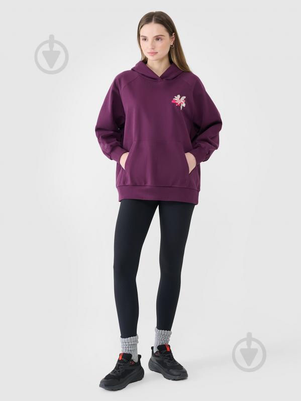 Джемпер 4F 4FWSS25TSWSF1578-50S р.M-L бордовый - фото 2 Джемпер 4F 4FWSS25TSWSF1578-50S р.M-L бордовый - фото 2