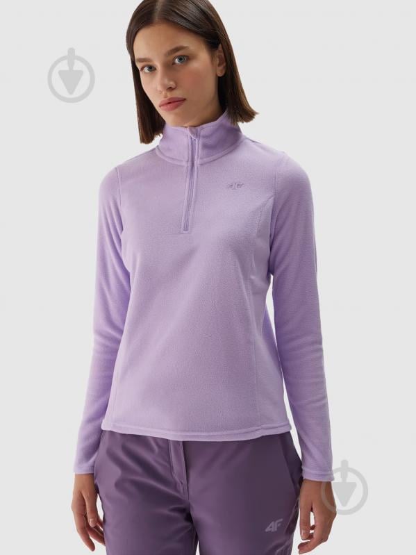 Джемпер 4F FLEECE UNDERWEAR F048 4FWAW24UFLEF048-52S р.XL фіолетовий - фото 1