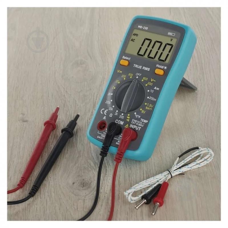 Мультиметр цифровой Emos M0230 с щупом - фото 8