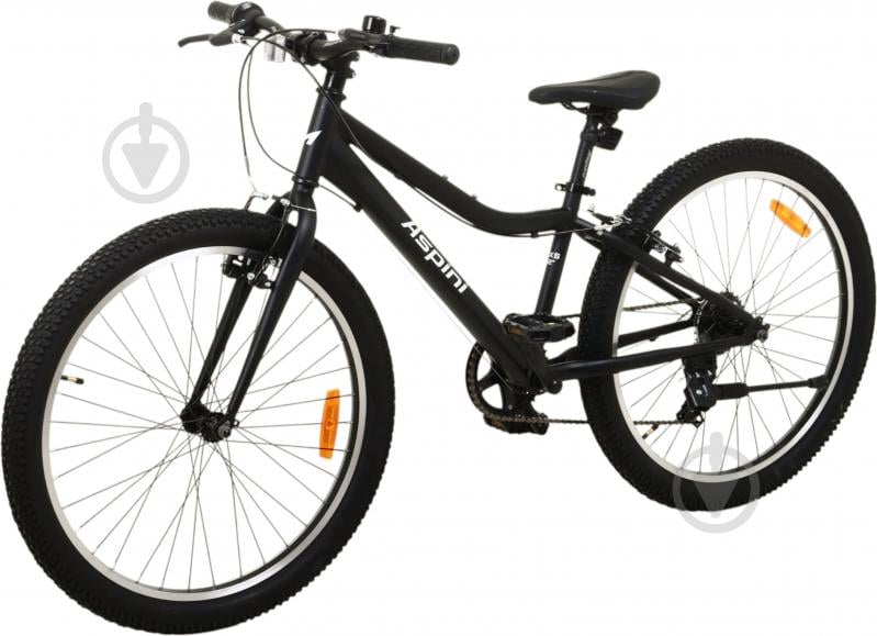 Велосипед Aspini 24" 12"(30 см) Simplex 24 SIM24-WH черный - фото 3