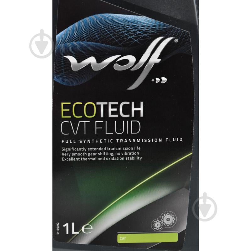 Мастило трансмісійне WOLF Ecotech CVT Fluid CVT 1 л (8306006) - фото 2