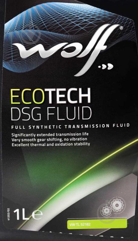 Мастило трансмісійне WOLF EcoTech DSG Fluid 1 л (8308604) - фото 2