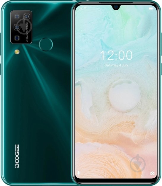 Смартфон Doogee N20 Pro 6/128GB green - фото 1 Смартфон Doogee N20 Pro 6/128GB green - фото 1