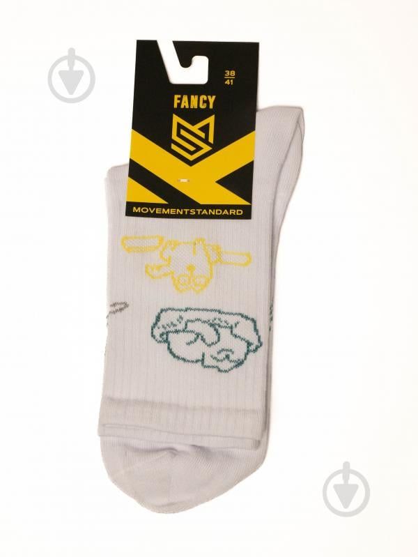 Шкарпетки M0303S Fancy (Cats) 38 р.42/45 білий 1 шт. - фото 1 Шкарпетки M0303S Fancy (Cats) 38 р.42/45 білий 1 шт. - фото 1