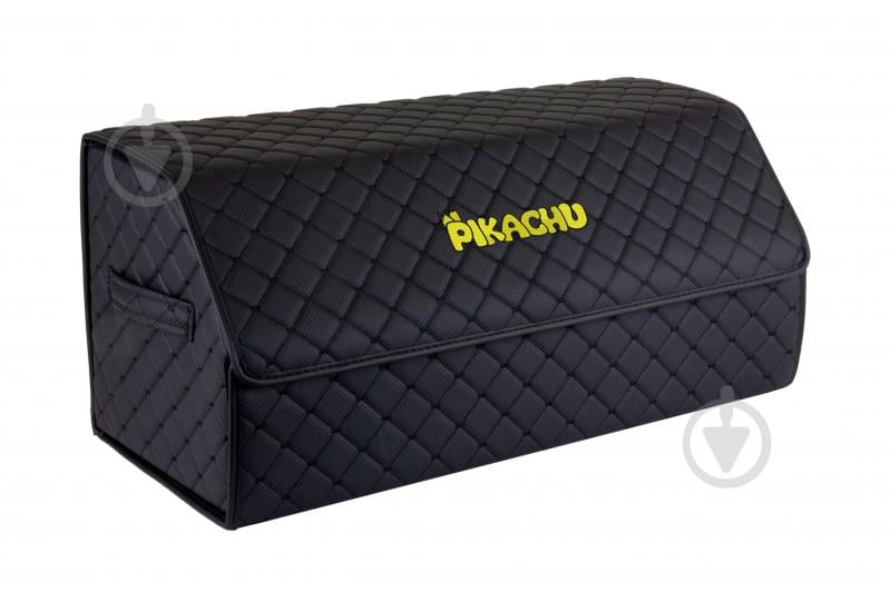 Сумка автомобільна ECO L 30x30x65 см Pikachu EVAtech чорний - фото 1
