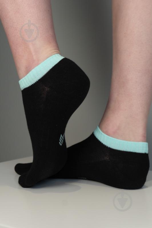 Носки M0305S Fancy (ультракороткие) 49 р.38-41 черно-мятный 1 шт. - фото 5 Носки M0305S Fancy (ультракороткие) 49 р.38-41 черно-мятный 1 шт. - фото 5