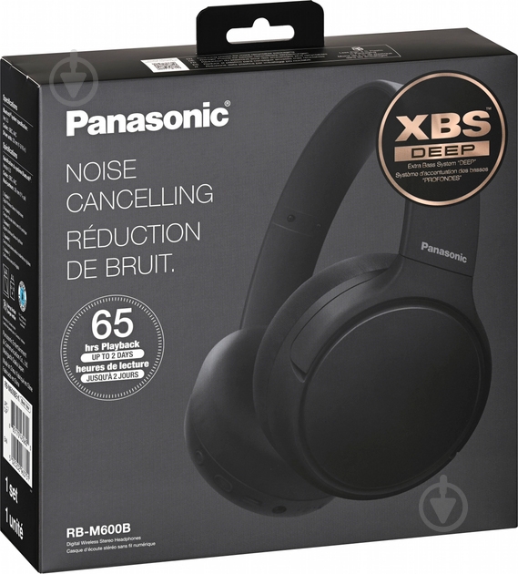Наушники Panasonic black (RB-M600BG-K) - фото 11 Наушники Panasonic black (RB-M600BG-K) - фото 11