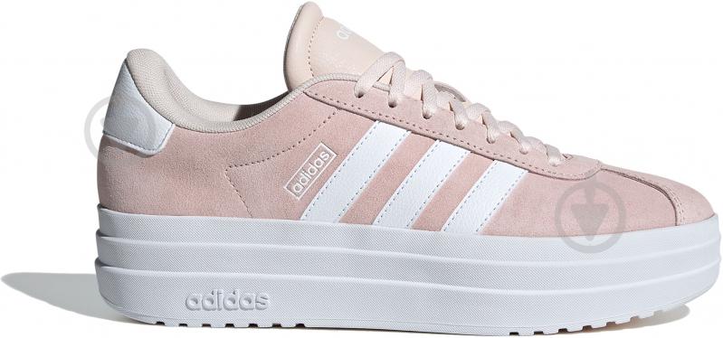 Кроссовки женские демисезонные Adidas VL COURT BOLD IH9996 р.36 2/3 розовые - фото 1