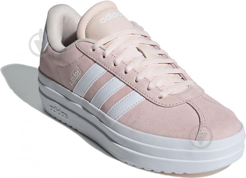 Кроссовки женские демисезонные Adidas VL COURT BOLD IH9996 р.36 2/3 розовые - фото 3