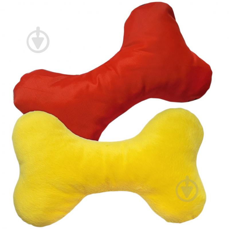 Игрушка для собак Fanny Animals Кость мягкая с пищалкой 20 см МС 160401-11 - фото 1 Игрушка для собак Fanny Animals Кость мягкая с пищалкой 20 см МС 160401-11 - фото 1