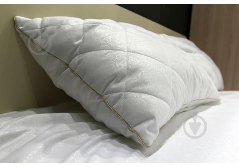 Подушка Soft plus стебнована з кантом 50x70 см MatroLuxe - фото 2