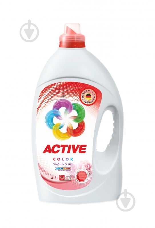 Гель для машинной и ручной стирки ACTIVE chemistry Color 4,5 л - фото 1