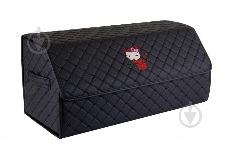 Сумка автомобильная ECO L 30x30x65 см Devil Hello Kitty EVAtech (EHECELBBBBV272) черный - фото 1