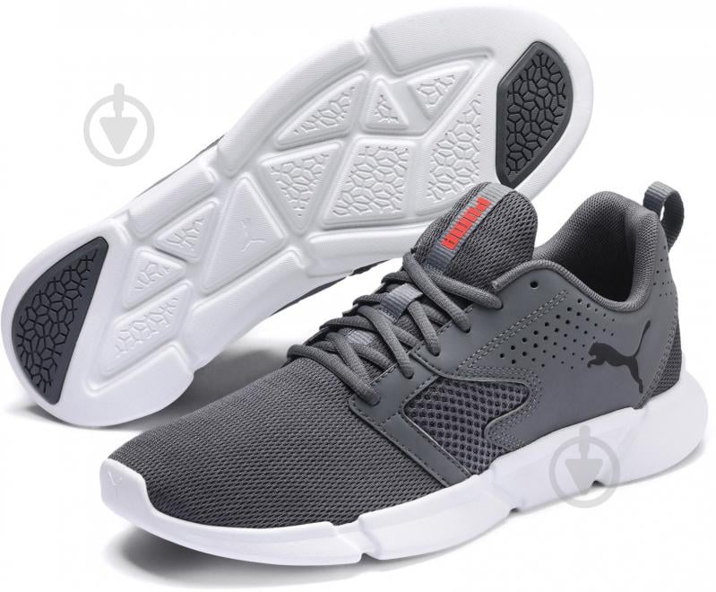 Кроссовки мужские Puma INTERFLEX Modern 19280502 р.44,5 серые - фото 5
