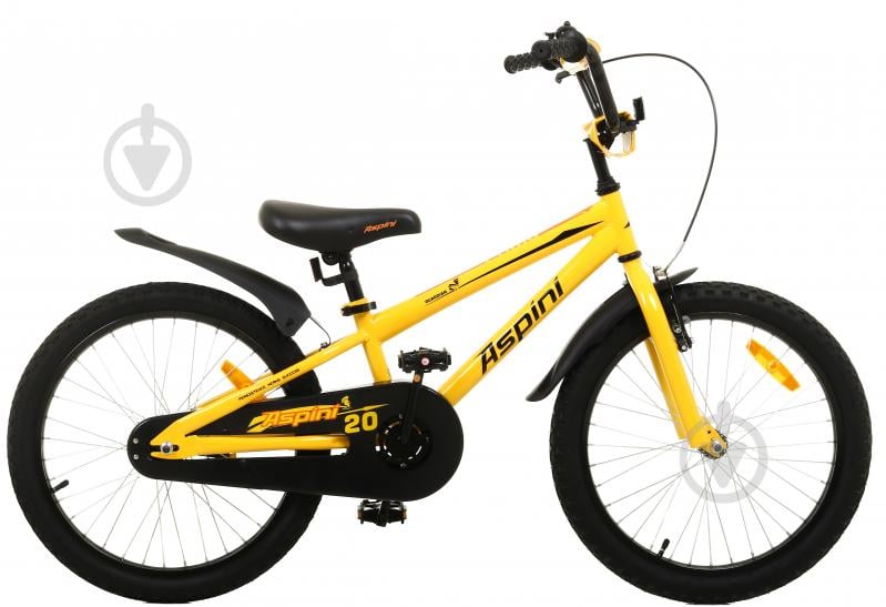 Велосипед Aspini 20" 10"(25 см) Primo 20 PRI20-YL желтый - фото 1