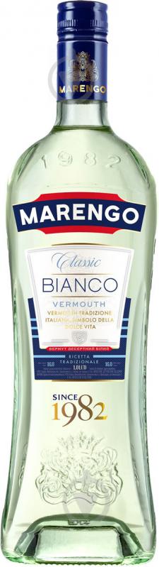 Вермут Marengo Bianco Classic солодкий 16% 1 л - фото 1