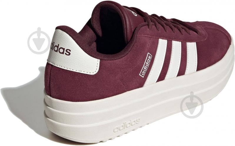 Кроссовки женские демисезонные Adidas VL COURT BOLD IH0366 р.36 2/3 бордовые - фото 4