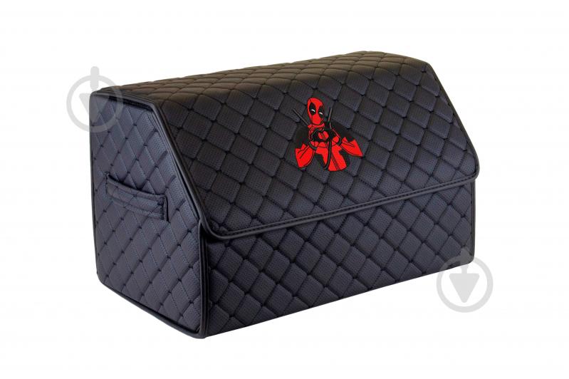 Сумка автомобільна ECO M 30x30x50 см Deadpool EVAtech чорний - фото 1 Сумка автомобільна ECO M 30x30x50 см Deadpool EVAtech чорний - фото 1