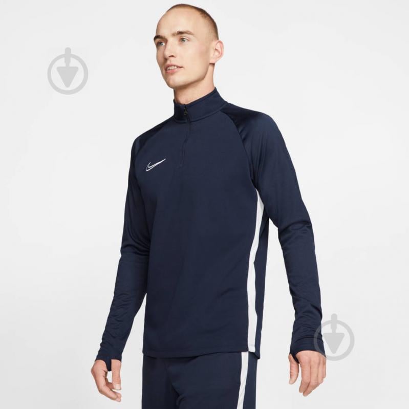 Футболка Nike M NK DRY ACDMY DRIL TOP AJ9708-451 р.XL темно-синій - фото 3