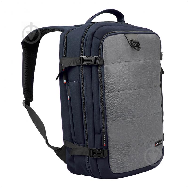 Рюкзак для ноутбука Promate Porter-BP 15.6" blue (porter-bp.blue) - фото 1