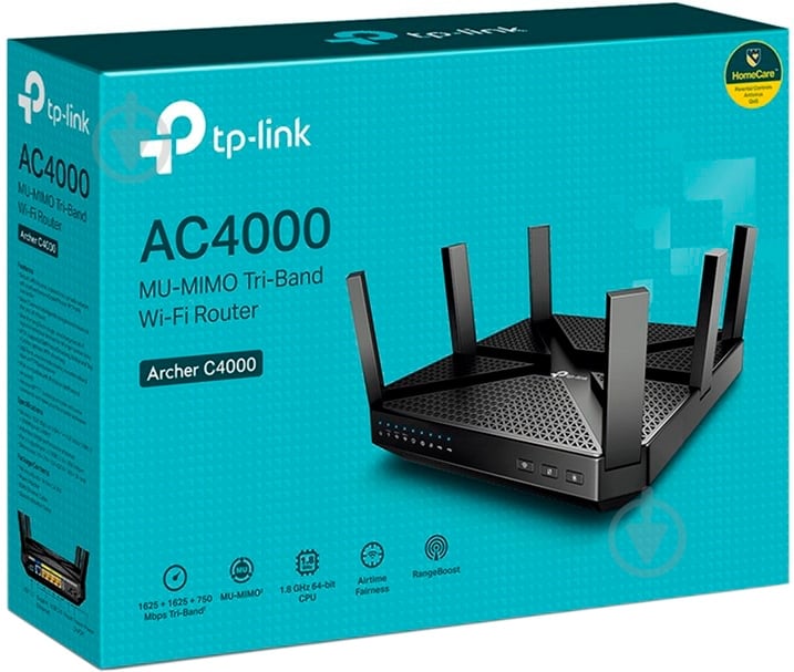 Wi-Fi-роутер TP-Link ARCHER-C4000 ARCHER-C4000 - фото 9