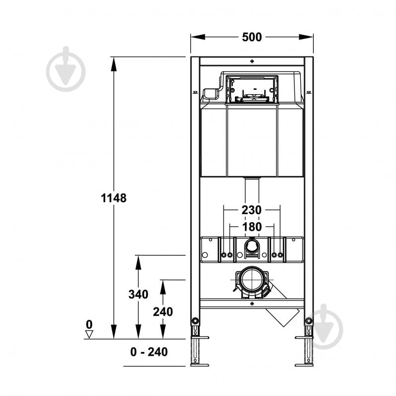 Инсталляция для унитаза REHAU 299S97004 - фото 3