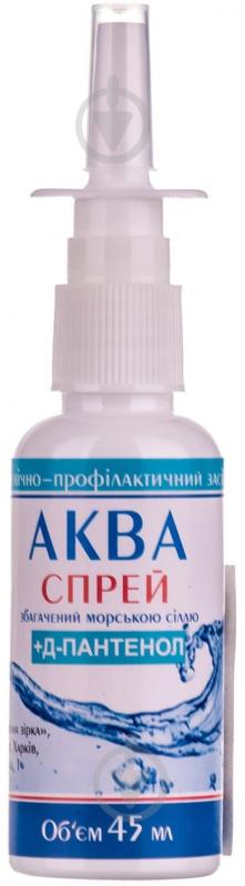 Аква спрей плюс Д-пантенол 0.65 % у флак. спрей 45 мл - фото 2 Аква спрей плюс Д-пантенол 0.65 % у флак. спрей 45 мл - фото 2