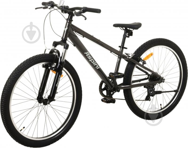 Велосипед Aspini 24" 12"(30 см) Rapido 24 RA24-GR серый - фото 3 Велосипед Aspini 24" 12"(30 см) Rapido 24 RA24-GR серый - фото 3