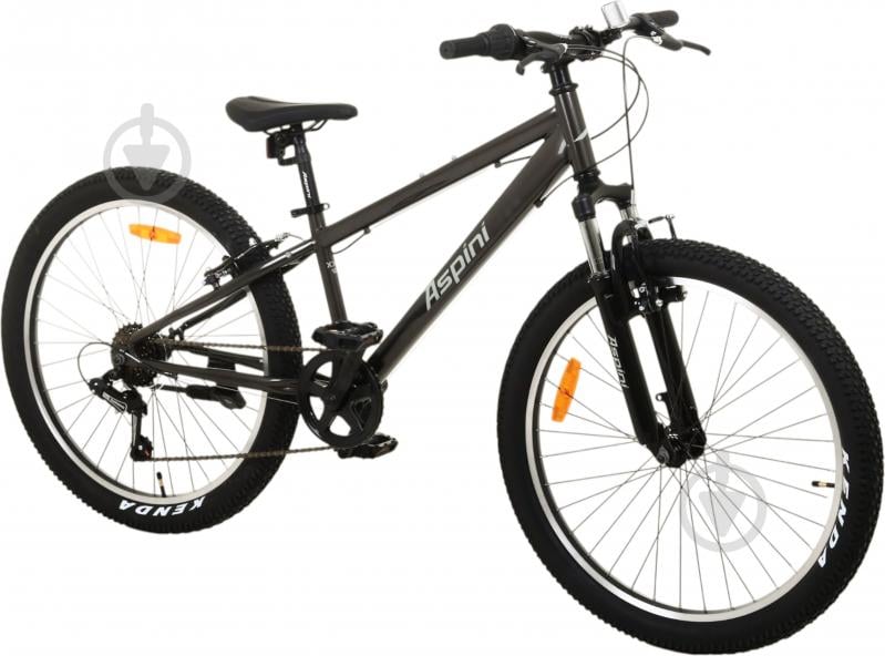 Велосипед Aspini 24" 12"(30 см) Rapido 24 RA24-GR серый - фото 2 Велосипед Aspini 24" 12"(30 см) Rapido 24 RA24-GR серый - фото 2
