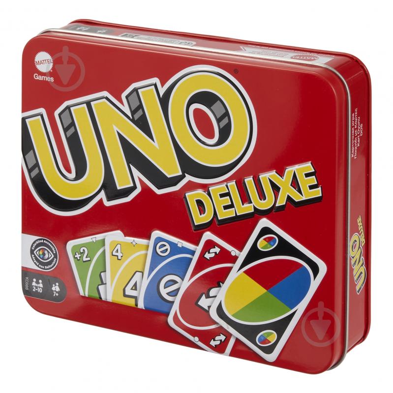 Игра настольная Uno Карточная игра UNO Делюкс K0888 - фото 3