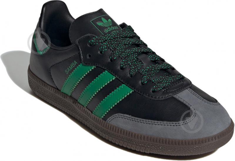 Кроссовки женские демисезонные Adidas SAMBA OG W IE6520 р.36 2/3 черные - фото 3