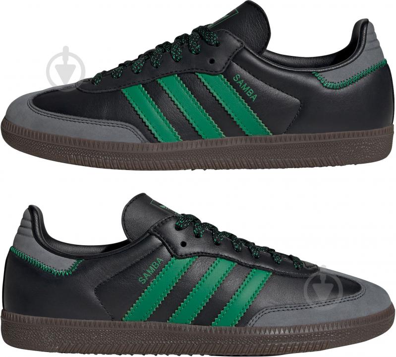 Кроссовки женские демисезонные Adidas SAMBA OG W IE6520 р.36 2/3 черные - фото 5