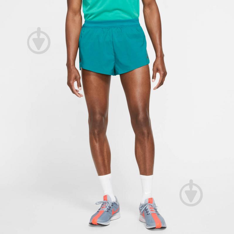 Шорты Nike M NK AROSWFT SHORT 2IN AQ5257-379 р. L бирюзовый - фото 4