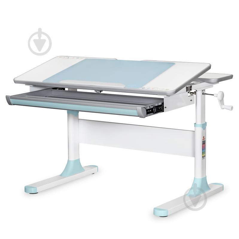 Детский стол Mealux Edmonton Multicolor BL Liite (BD-610 W/MC + BL Lite) - фото 1