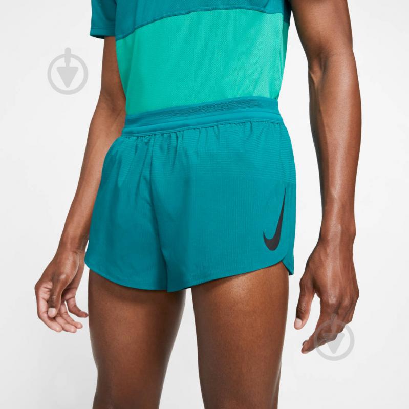 Шорты Nike M NK AROSWFT SHORT 2IN AQ5257-379 р. S бирюзовый - фото 5