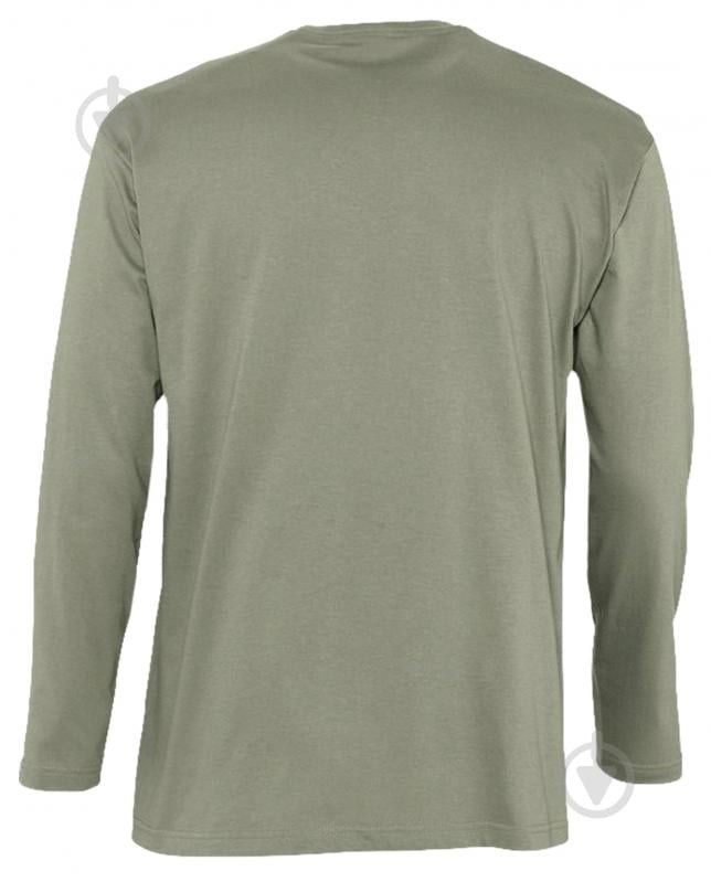 Футболка с длинным рукавом Sol's Monarch 150 р. L хаки - фото 2