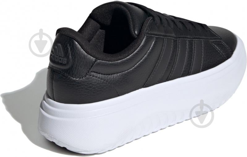 Кроссовки женские демисезонные Adidas GRAND COURT PLATFOR IE1093 р.36 2/3 черные - фото 4