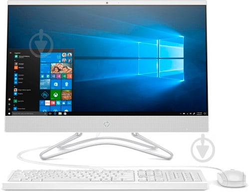 Моноблок HP All-in-One 23,8" (7KF08EA) white - фото 1