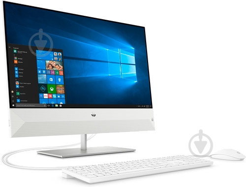 Моноблок HP Pavilion 27" (7JU43EA) white - фото 3