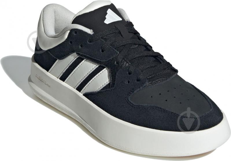 Кросівки жіночі демісезонні Adidas COURT 24 IH0524 р.36 2/3 чорні із білим - фото 3