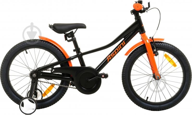 Велосипед Aspini 18" 9"(23 см) Maximus 18 MAX18-BK черный - фото 1