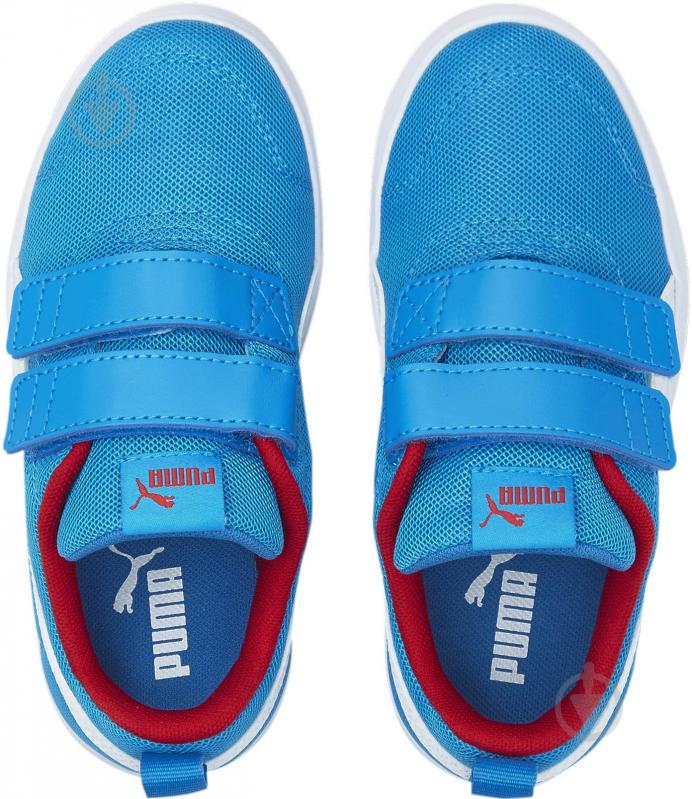 Кросівки Puma Courtflex v2 Mesh V PS 37175810 р.34 блакитні - фото 3 Кросівки Puma Courtflex v2 Mesh V PS 37175810 р.34 блакитні - фото 3