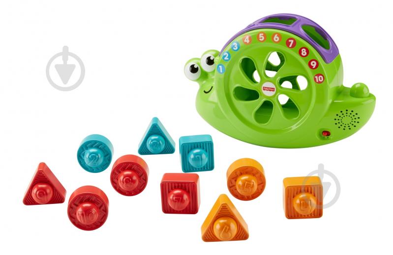 Игрушка-сортер Fisher Price "Улитка" FRB84 - фото 4